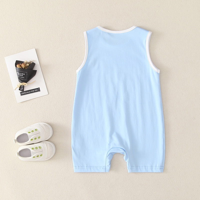 Baby Animal Print Sleeveless Bodysuit